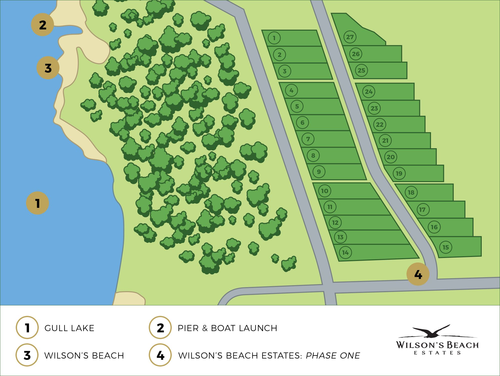 Gull Lake Housing Development Wilson's Beach Estates